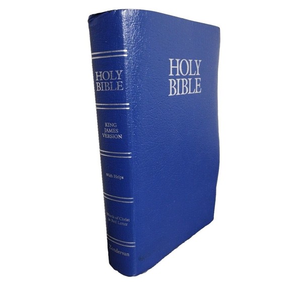 King James Version Holy Bible Words Of Christ In Red Letter - Picture 1 of 16